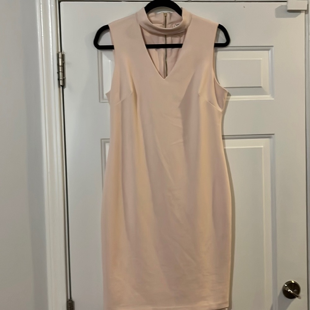 Blush Calvin Klein Dress